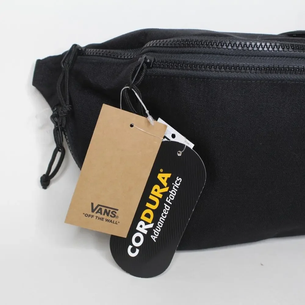 Vans Cordura Detached Sling Bag Black Nylon Crossbody Hip Pack VN0006REBLK